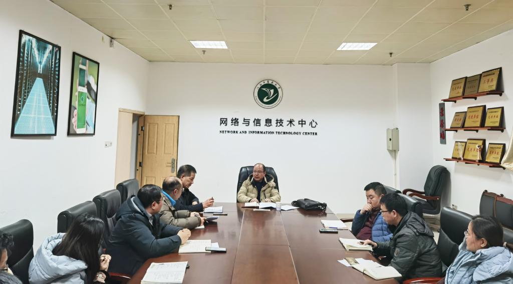 杜建强赴网络与信息技术中心调研